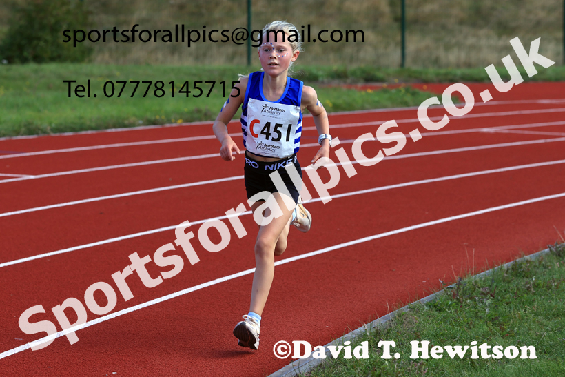 Girls Under-14s, 2026 Northern Mens 6 and Womens 4 Stage and Youngsters Relays, Silksworth, Sunderland. Photo: David T. Hewitson/Sports for All Pics